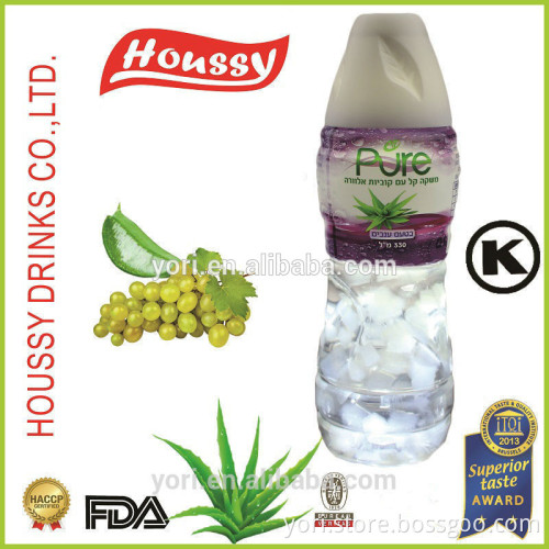 2015 Hot Selling Item Houssy 330ml Non Sugar Aloe Vera Cube Drink